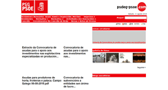 Desktop Screenshot of neda.psdeg-psoe.org